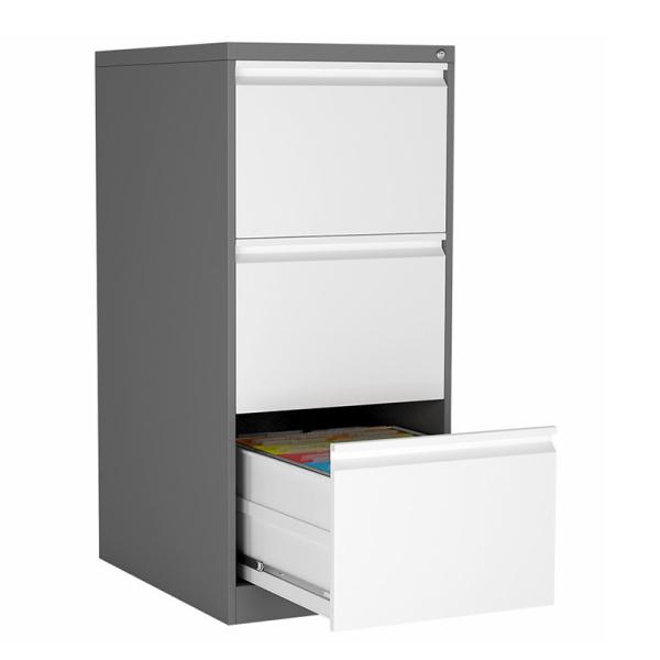 Quality Anti Tilt Gray Goose Handle Multidrawer Vertical Filing Cabinet for sale