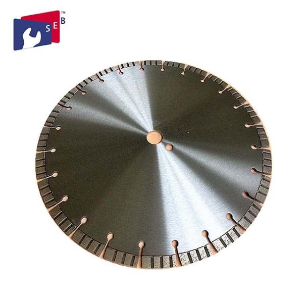 Quality Segmented Style Diamond Saw Blades Turbo Edge 4'' - 20'' Outer Size for sale