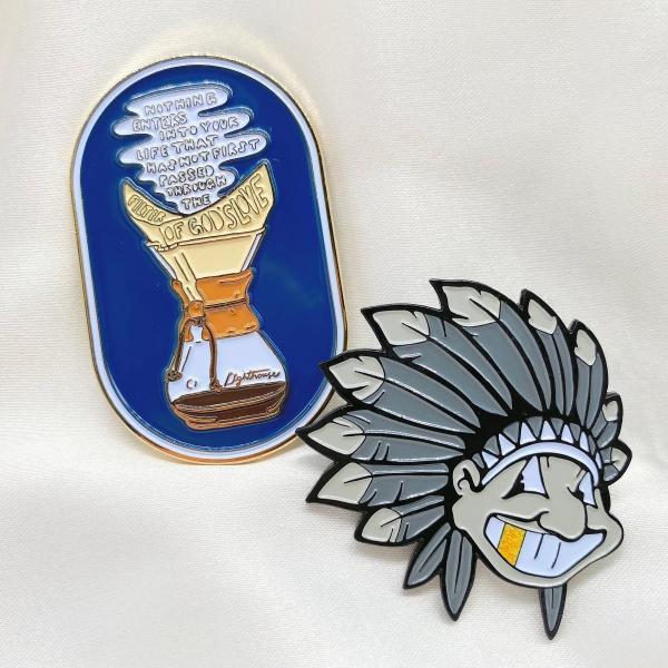 Metal 1.5in Soft Enamel Lapel Pins Badge Metal Hard Custom Metal Pin Badges