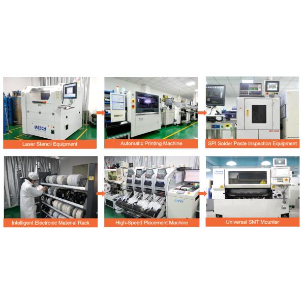 2 Layers FR4 Black Prototype PCB Assembly Audio Power Ampilier Heavy 2.0 Oz Copper