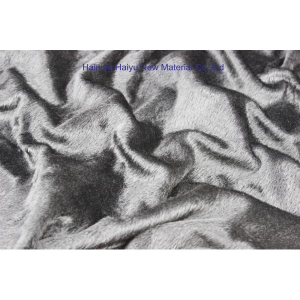 Warm Soft Toy Making Fabric 100% Polyester Minky Fabric 28S Knitted Garment Fabric