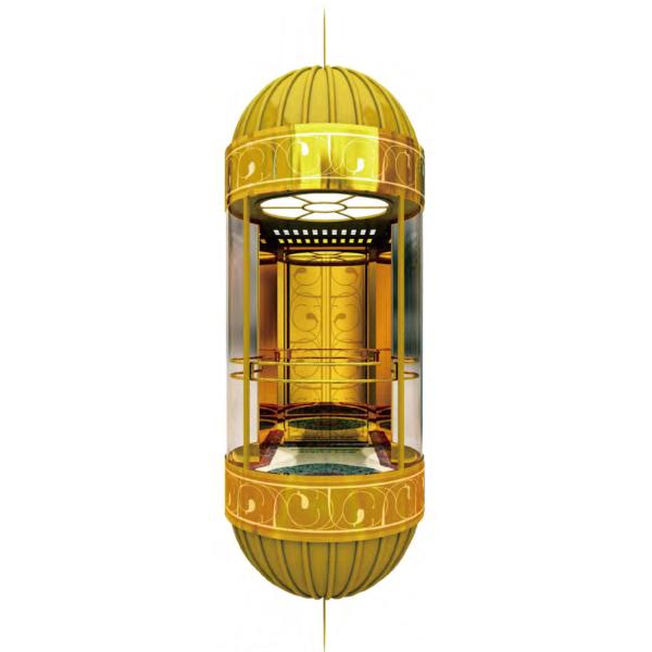 Factory Supply Panoramic Elevator Sightseeing Elevator Passenger Lift 0