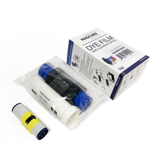 BLACK Ribbon MA1000K for Magicard compatible models Made in UK Original Import