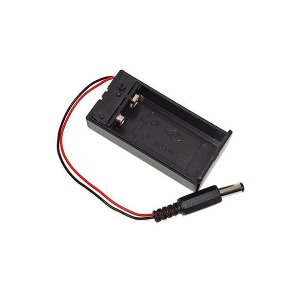5.5MM Male Plug Battery Connector Case 9V With ON OFF Switch