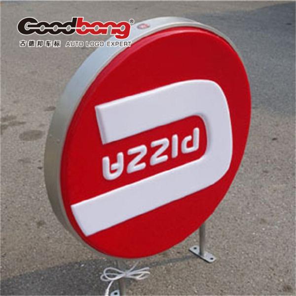 Quality round illuminated top light box for sale