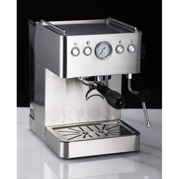 Italian Pump 220V Household Coffee Machine Espresso Cappuccino Latte 1.7L