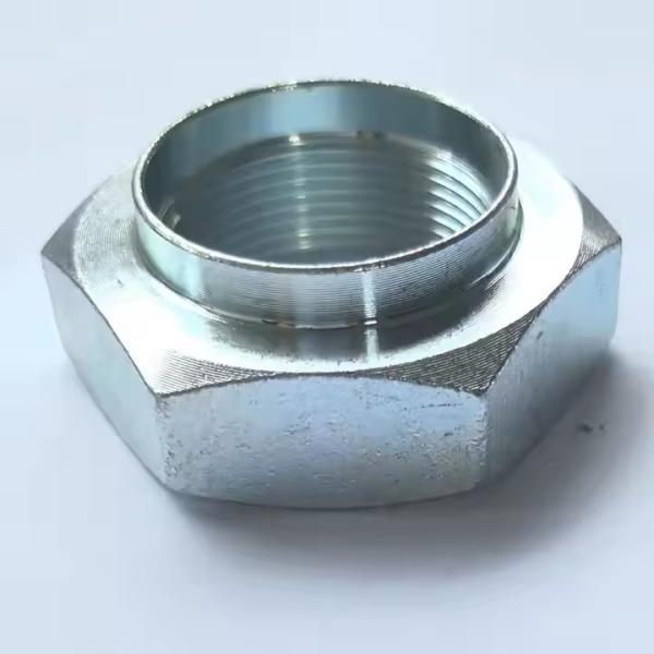 Quality 40Cr/35CrMo Rear Axle Nut M16-24 With Colored Zinc Plating Surface for sale