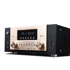 China 7.2 Channel Bluetooth Stereo Amplifier , Home AV Amplifier 600 Watt With Radio USB on sale