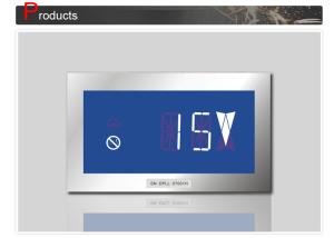 Buy cheap 16 / 24 Bit 7 Inch Horizontal Elevator LCD Display With Customized Logo product