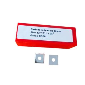 China Tungsten Carbide Insert Carbide Tool For Wood Working Square Shaped Blades on sale