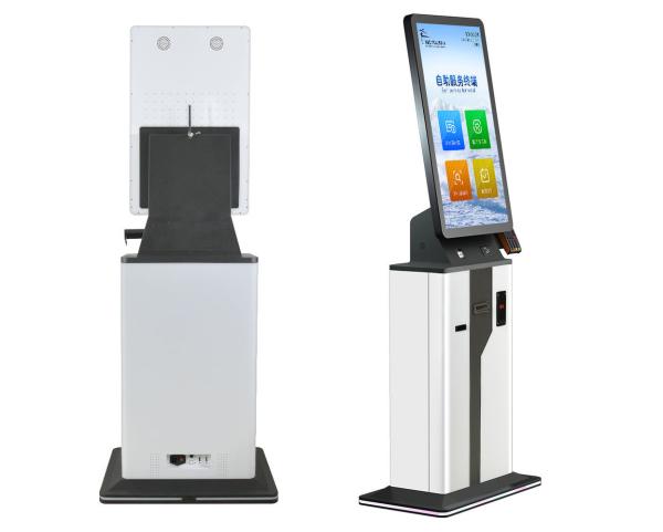 Quality Intelligent Passport Scanner Self Payment Kiosk Self Printing Bank Cardand ID Card for sale