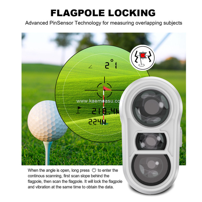 kaemeasu Hunting Range Finder Slope Scope Laser Distance Meter Telescope Multiple Modes Laser Rangefinders M800