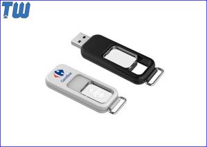 Buy cheap Sliding Acrylic USB Disk Drive USB Storage 16GB Pen Drive Free Key Ring product