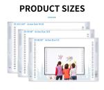 Easy Operation Smart Multi-Functional All In One Infrared Interactive Whiteboard