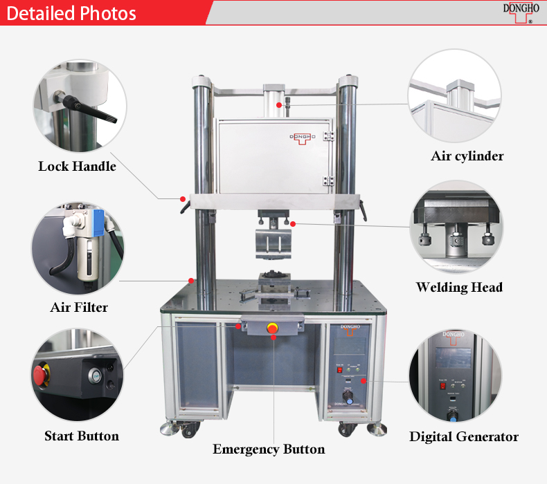 15kHz ultrasonic plastic welding machine