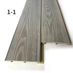 Customized WPC Wall Panel Waterproof exterior WPC cladding recycled