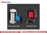 Crowded Control Security Bollards Barrier Retractable Rope Traffic Barrier