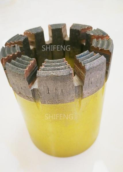 Quality Geological NQ Core Bit Customized Size Shape Non Hole Hole Shrinkage for sale