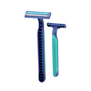 Disposable Shaving Razor With Three Blades