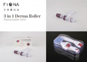 China CE Approval titanium derma rolling Manufacturer skin roller system 3 IN 1 derma roller on sale