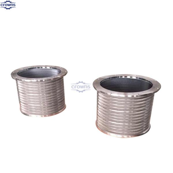 Quality Paper pulp screen basket for pressure screen in paper processing machinery for sale