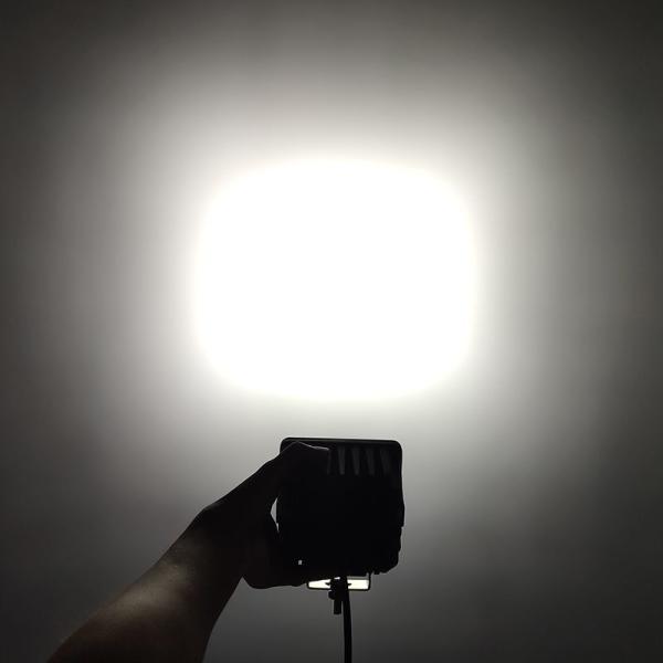 Flood/Spot Beam Square Headlight Heavy Duty Tractor Machinery LED Working Light