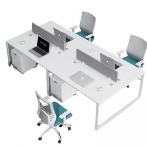 China Customized Shape Desk Workstations Open Employee Desk and Chair Sets for Your Office on sale