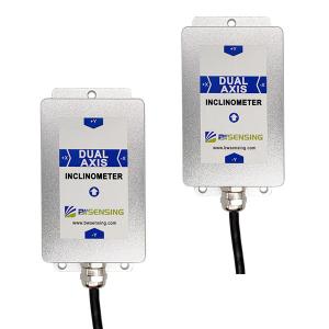 Buy cheap BWS5000E Digital Output Dual Axis Inclinometer Tiltmeter Accuracy 0.001° product