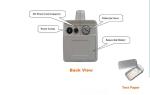 Mobile Portable Bomb Detector Machine With 3.5 inches TFT Color Screen