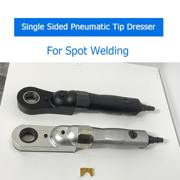 Manual / Handheld Pneumatic Spot Welding Electrode Tip Dresser With Cutter And Holder