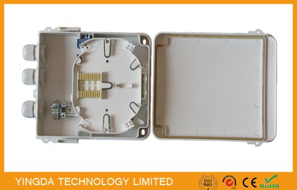 Quality Reusable IP65 SC FC Flip Style Fiber Optic Splitter Box / Fibre Optic Connection Box for sale