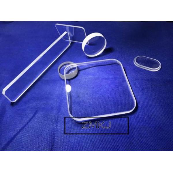 Colorless Transparent Sapphire Optical Windows With 99.999% Al2O3 Materials