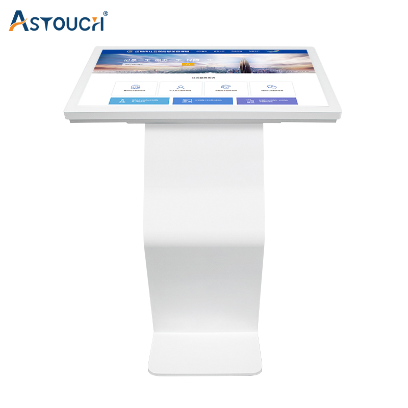 32 Inch K Type Best All In One PCAP Touch Screen Floor Standing Kiosk