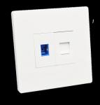 1/2/3/4 Switch Options Retrofit Magic Upgrades CAT5 to CAT7 Sockets Without