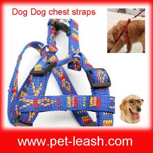 China Dog leash bones with adjustable dog rope chest and back pulling on the rope QT-0072 on sale