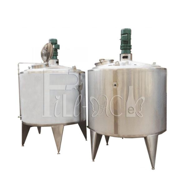 Quality Steam Jacket Heating Juice Processing Equipment With Agitator for sale