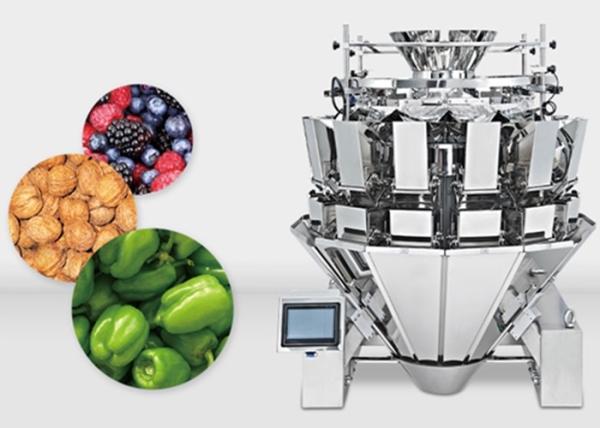 Quality Feeding Multihead Weighing Machine For Large Shell Nuts for sale
