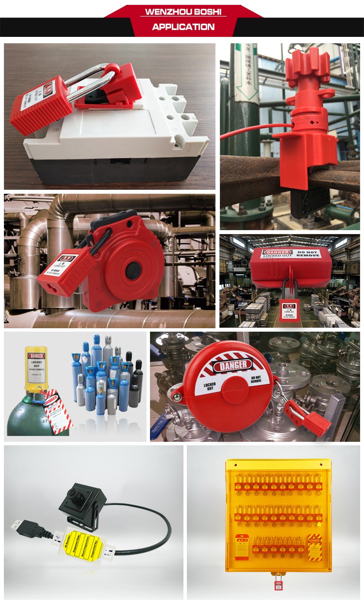 OEM Best Price Brady ABS Safety Gate Valve Lockout Device