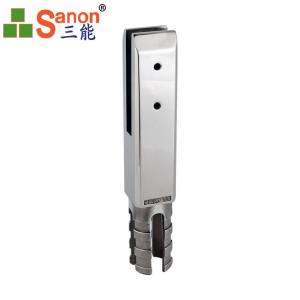 Swimming Pool Frameless Glass Pool Fence Spigots 304 Stainless Steel ASTM Standard