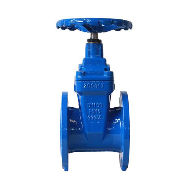 Quality Flange Type Soft Seated Water Gate Valves Rubber Wedge Gate Valve for sale