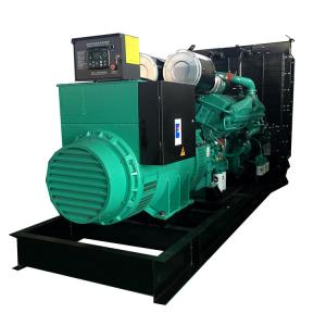 Buy cheap 0.8 Lagging 1125kva Cummins Genset Open Type Diesel Generator product