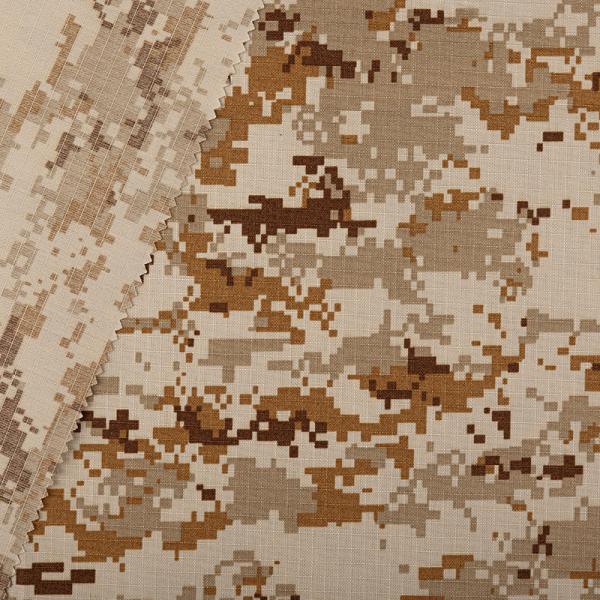 Military Uniform Cloth Fiber Flame Retardant Moisture Wicking Chlorine Bleaching Resistant Camouflage Cloth Military