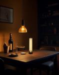 COB Round Night Light With 3 Levels Dimmable Feature Warm White Glow Individual