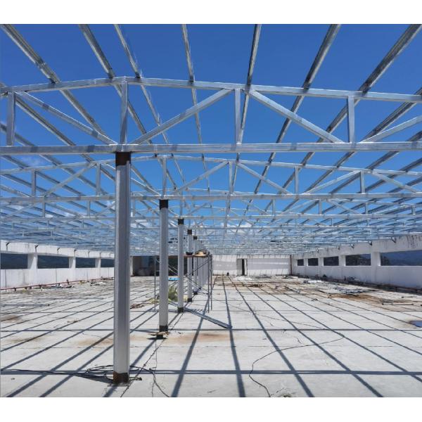 Bracket Steel Structure Building Construction Lightweight For Solar Photovoltaic