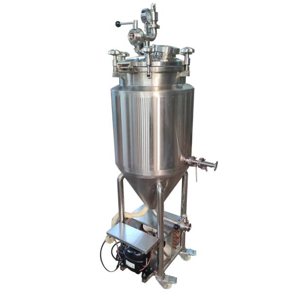 Quality Glycol Jacketed Conical Fermenters for Beer Processing in Food Beverage Efficiency for sale