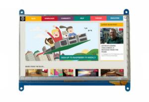 Buy cheap Raspberry Pi 3 TFT LCD Capacitive Touchscreen HDMI Interface 800 * 480 Resolution product