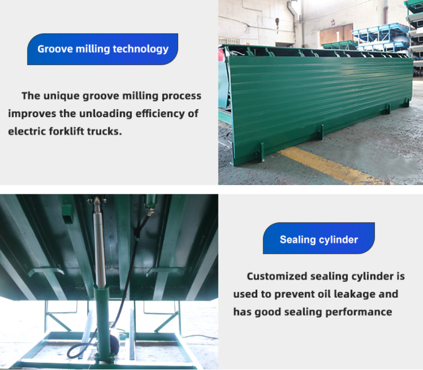 Steel Hydraulic Dock Leveler Custom Load 6t-20 Tons Hydraulic Loading Dock
