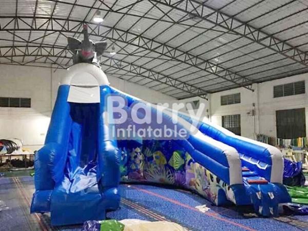 Quality Elephant Inflatable Water Slides For Swimming Pool Customize Logo for sale