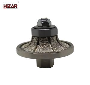 Buy cheap CNC Stone Engraving Stone Router Bits No 3 Grit Hand Profile M14 Thread 75mm product