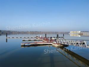 Ship Marine Aluminum Gangways Durable Rubber Fender Aluminium Floating Dock